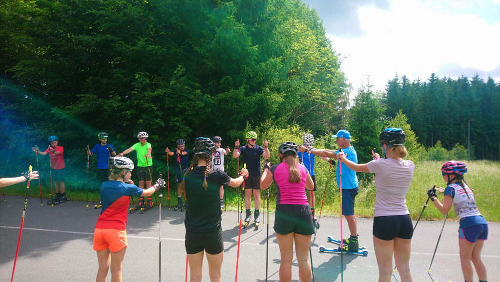 Trainingstag mit Fritz Fischer