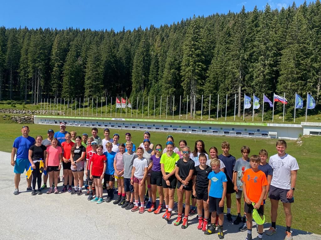 Trainingslager Slowenien Biathlon Team Oberfranken