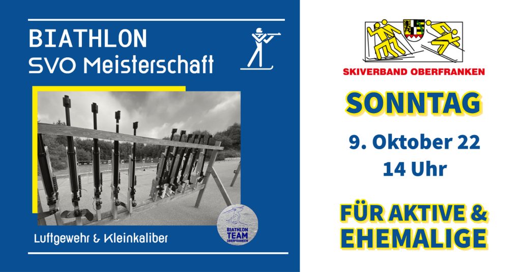 Biathlon Meisterschaft Skiverband Oberfranken 2022