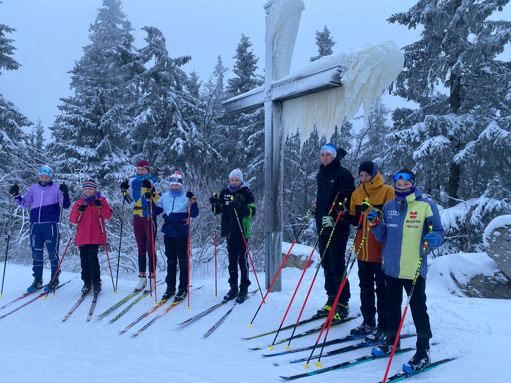 Techniktraining auf dem Ochsenkopf